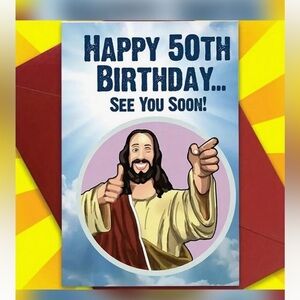 5 for 20 bundle sale ! Funny 50th birthday card. Blank inside​​​​​